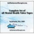 AskTheInternetTherapist.com Complete set of Mental Health Educational Videos (VHS)