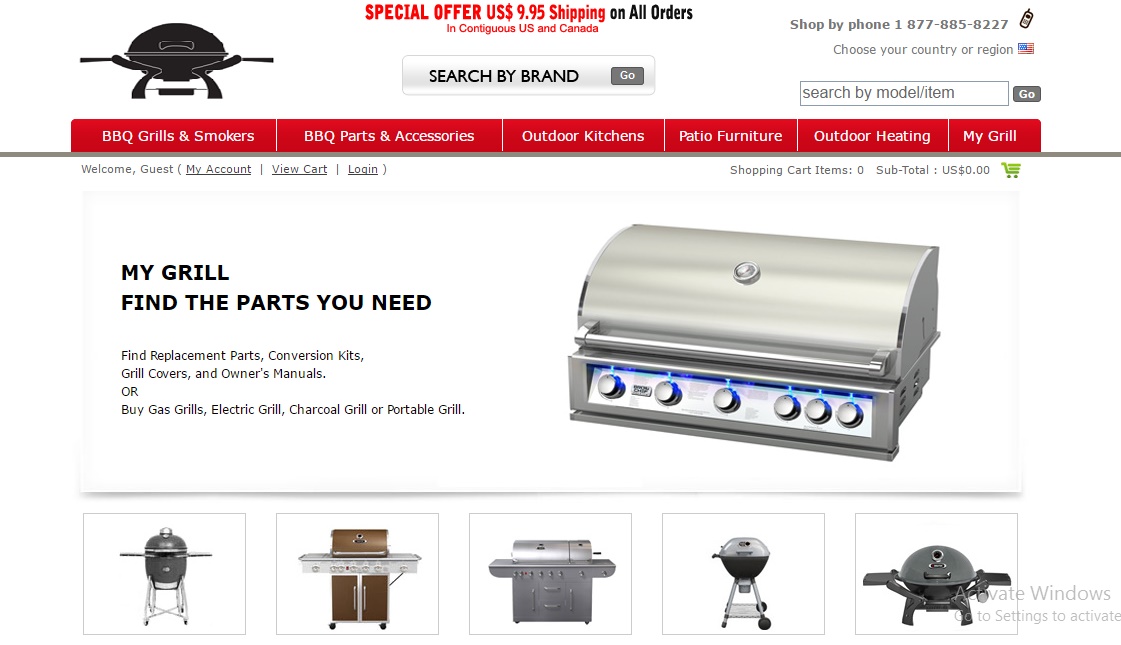 BBQTEK Sells very good quality Barbecue Gas Grill Models and Replacement Grill Parts.