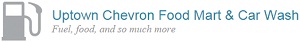 Uptown Chevron Food Mart & Car Wash's Logo