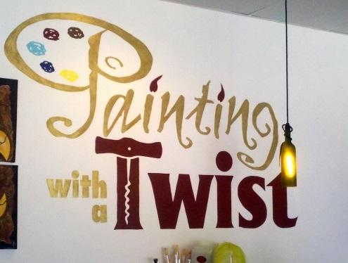 Painting with a Twist Sugar Land's Logo