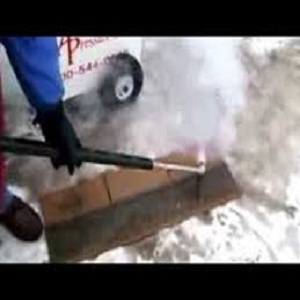 Steam Ice Dam Removal of New Hampshire's Logo