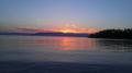 Montana Flathead Lake at Sunset 8_15_2013