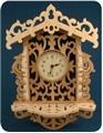 Victorian Wall Clock Scrollsaw Pattern