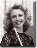 alison young smiling with her flute
