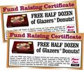 fundraiser glazer certificate