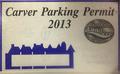 image of the Carver Parking Permit