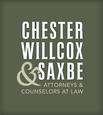 Chester Willcox & Saxbe LLP