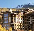 Chalet style hotel in the Rockies