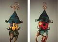 Ceramic Faerie Houses by Minnesota artists Bell and Frank Barr