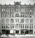 Tacoma Daily Index in its first incarnation as the Daily Mortgage and Lien Record in Tacoma's California Building, circa 1890.