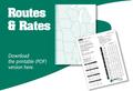 Download our Routes and Rates Chart