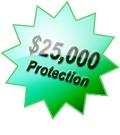 $25,000 Protection