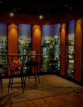 TV Studio Illuminated Backdrop
