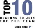 Top Ten Reasons to Join the PSS Team