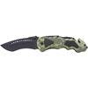 Maxam Matte Finish Stainless Steel Blade Liner Lock Knife with Clip