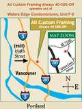 Directions to All Custom Framing Always 40-50% Off 
