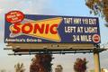 Sonic billboard photo