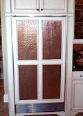 decorative copper cupboard panels