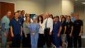 Crew for 1st ever cataract surgery patients in the US.