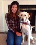 Danelle Umstead with her guide dog