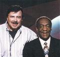 Photo: Eddie Kritzer and Bill Cosby on the set of Kids Say The Darndest Things