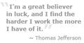 Quote by Thomas Jefferson