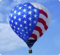soaring adventures patriotic balloon