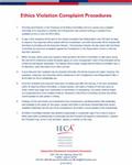 IECA Ethics Violation Complaint Procedures