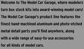 Welcome to the Model Car Garage, where modelers turn box stock kits into award winning model cars!