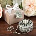 Pearl Flower Curio Box Wedding Favor