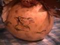 Chick gourd design