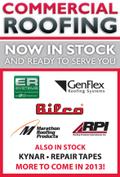 Commercial roofing supplies now available at MBS