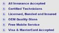 Auto Glass America Qualifications