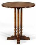 Antique Wooden Round Bar Table Furniture