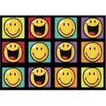 Happy and Smiling Face Rug by L.A Rug Inc