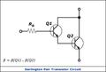 Darlington Pair Transistor Circuit