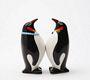 South Pole Pride Penguins Magnetic Salt And Pepper Shakers