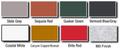 Metal Shingle Color Chart