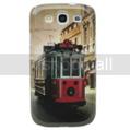 Bus Pattern Hard Case for Samsung Galaxy S3 I9300