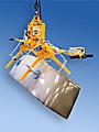 ANVER Four Pad Air Powered Vacuum Lifter with Special Crossarms