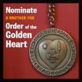Nominate a brother for Order of the Golden Heart