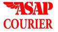 Florida Courier Company ASAP Courier Logo
