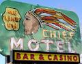 Chief Motel sign