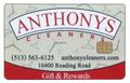 Anthonys Cleaners Rewards Card