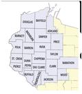 Servise Map north West Wisconsin