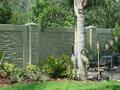 Residential Fences with Decorative Textures
