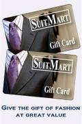 SuitMart Gift Card $25 - $500