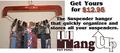 Ckick here to see our new patented HangUp suspender hangers now onsale.