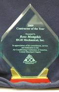 ACCA Contractor of the Year Award 2009