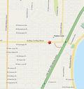 MapQuest interactive map of Benny's Security Solutions, Tampa Florida